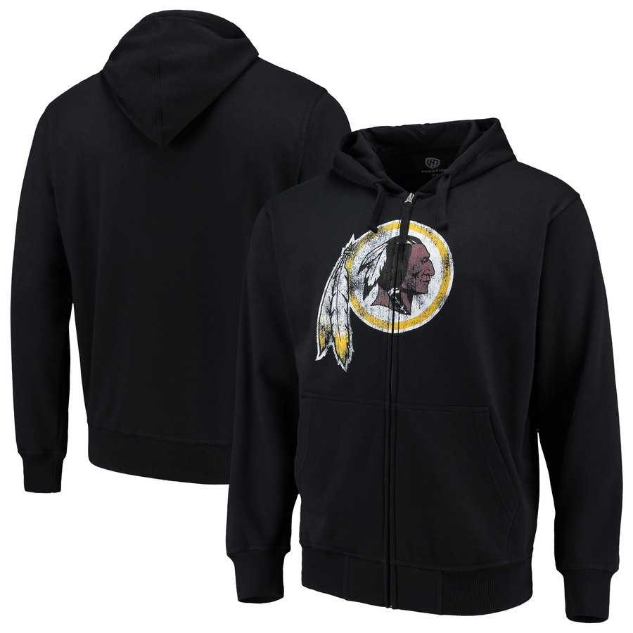 Men's Washington Redskins G III Sports by Carl Banks Primary Logo Full Zip Hoodie Black,We sell and wholesale Men's Washington Redskins G III Sports by Carl Banks Primary Logo Full Zip Hoodie Black on line form chian!